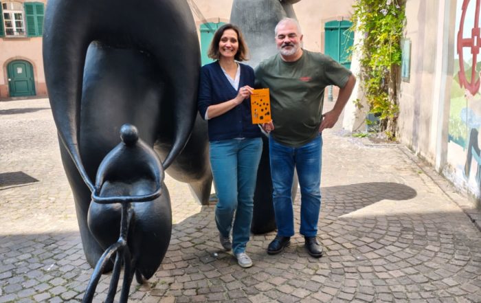 gaelle fratelli & xavier lhomme au musee des beau arts de mulhouse